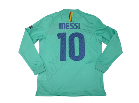 Camiseta de visitante de manga larga del Barcelona 2010/11