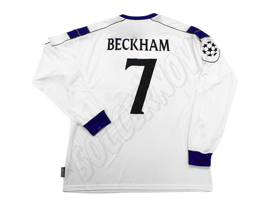 Manchester United 2000/01 Long Sleeves Away Shirt