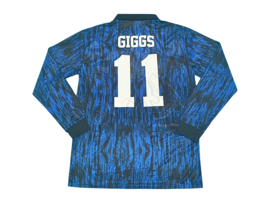 Camiseta de visitante de manga larga del Manchester United 1992/93