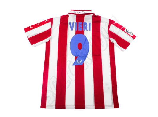 Camiseta de local del Atlético de Madrid 1997/98