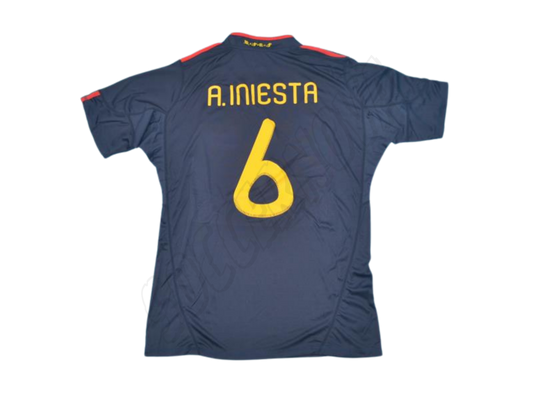 España 2010/11 Camiseta de Visitante Final Copa del Mundo