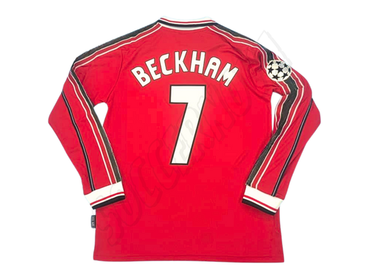 Camiseta local de manga larga del Manchester United 1998/00