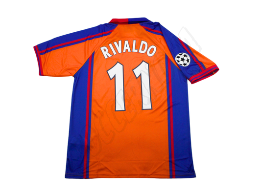 Maillot Extérieur Européen Barcelone 1997/98