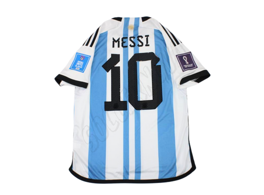 Camiseta de local de la final de la Copa del Mundo Argentina 2022/23