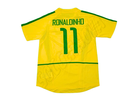 Camiseta Titular de Brasil 2002/04