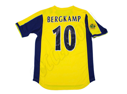 Camiseta de Visitante del Arsenal Final Copa UEFA 2000/01