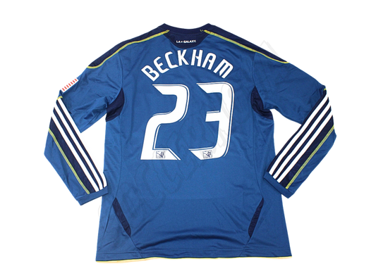 Camiseta de visitante de manga larga del LA Galaxy 2011/12