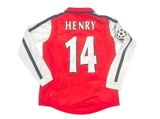 Arsenal 2000/02 Long Sleeves Home Shirt