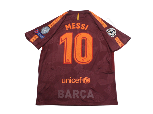 Camiseta de la tercera equipación del Barcelona 2017/18