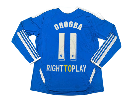 Camiseta de casa de manga larga del Chelsea FC de la final de la UCL 2011/12