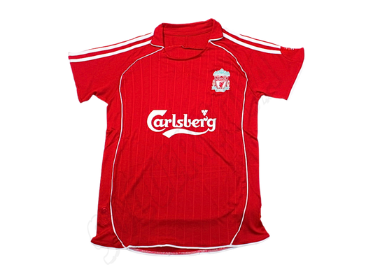 Equipación de local para niños del Liverpool FC 2006/08
