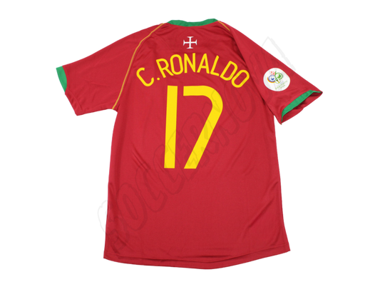 Portugal 2006/08 Camiseta de la Copa Mundial Cuartos de Final Local
