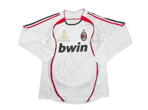 AC Milan 2006/07 UCL Final Long Sleeves Away Shirt