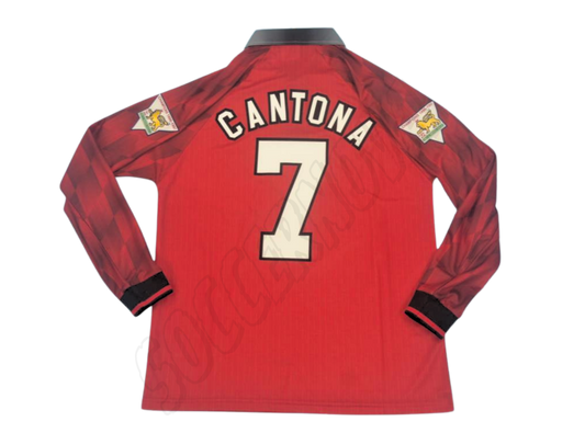 Manchester United 1996/98 Long Sleeves Home Shirt
