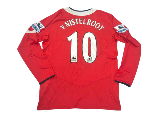 Manchester United 2004/06 Long Sleeves Home Shirt