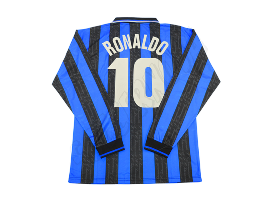 Camiseta de casa de manga larga Inter de Milán 1997/98