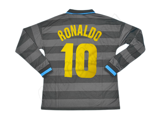 Camiseta de la tercera equipación de manga larga del Inter de Milán 1997/98