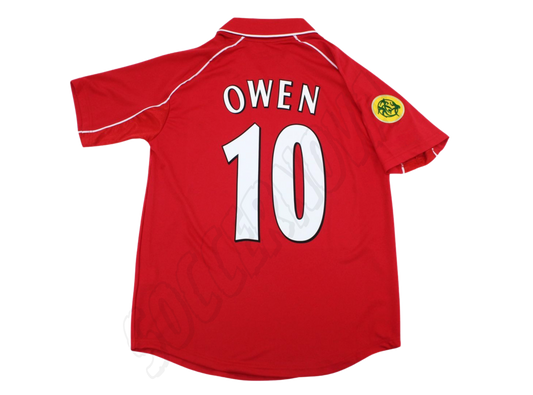 Camiseta de local del Liverpool FC de la final de la Copa de la UEFA 2000/02