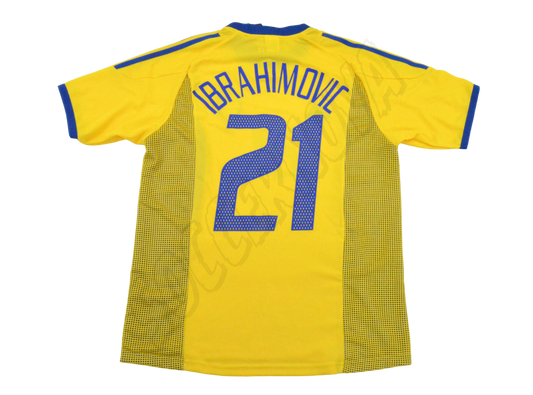 Camiseta de local de Suecia 2002/03