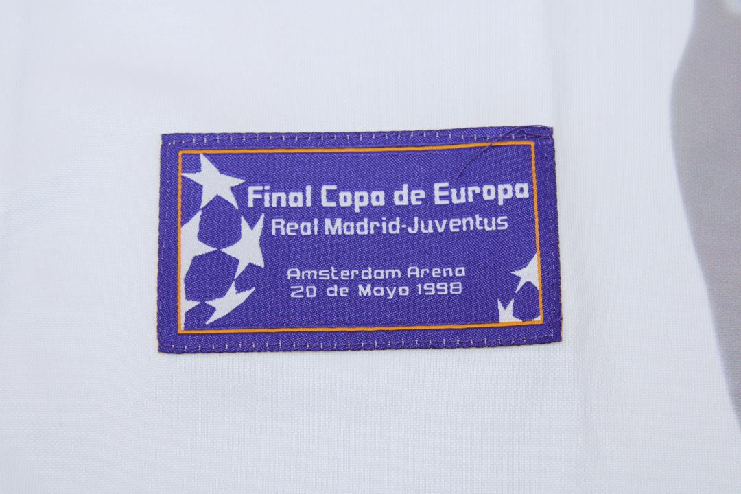 Real Madrid 1997/98 European Cup Winners Special Shirt