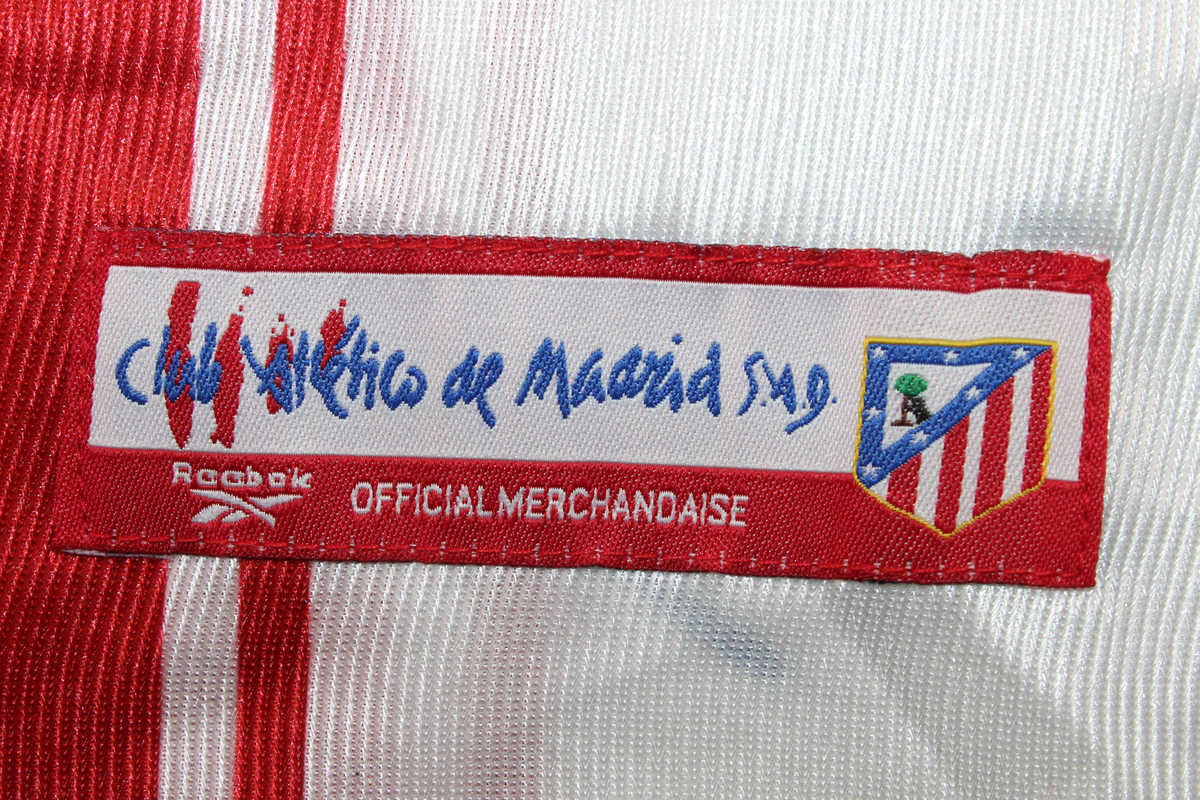 Camiseta de local del Atlético de Madrid 1999/00