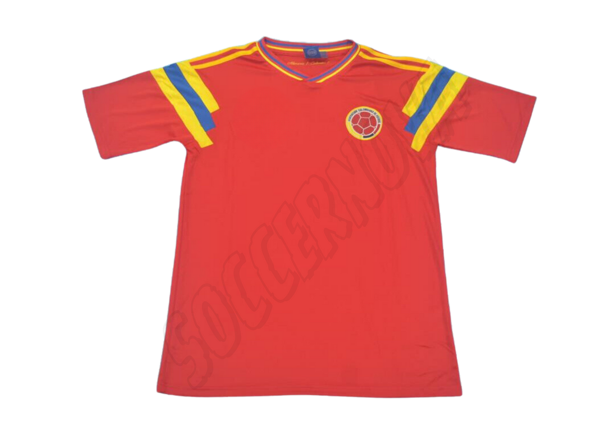 Camiseta de visitante de Colombia 1990