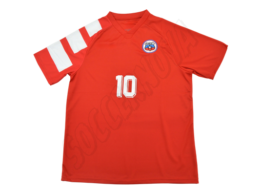 Camiseta local de Chile 1994