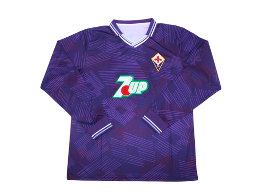 Camiseta de manga larga local de la Fiorentina 1992/93