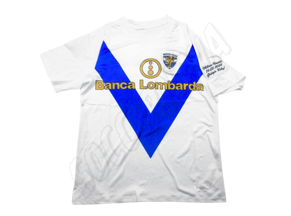 Brescia 2003/04 Camiseta de despedida de Baggio Visitante