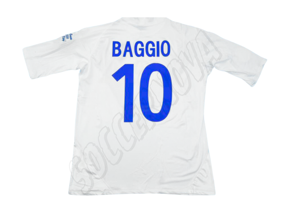 Brescia 2003/04 Camiseta de despedida de Baggio Visitante