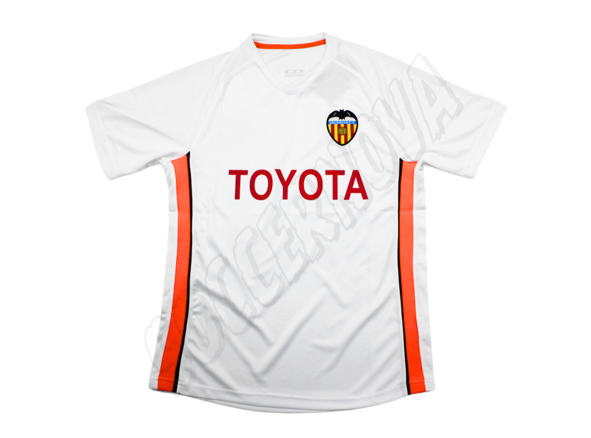 Camiseta local Valencia 2006/07