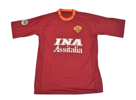 Maillot domicile AS Roma 2000/01