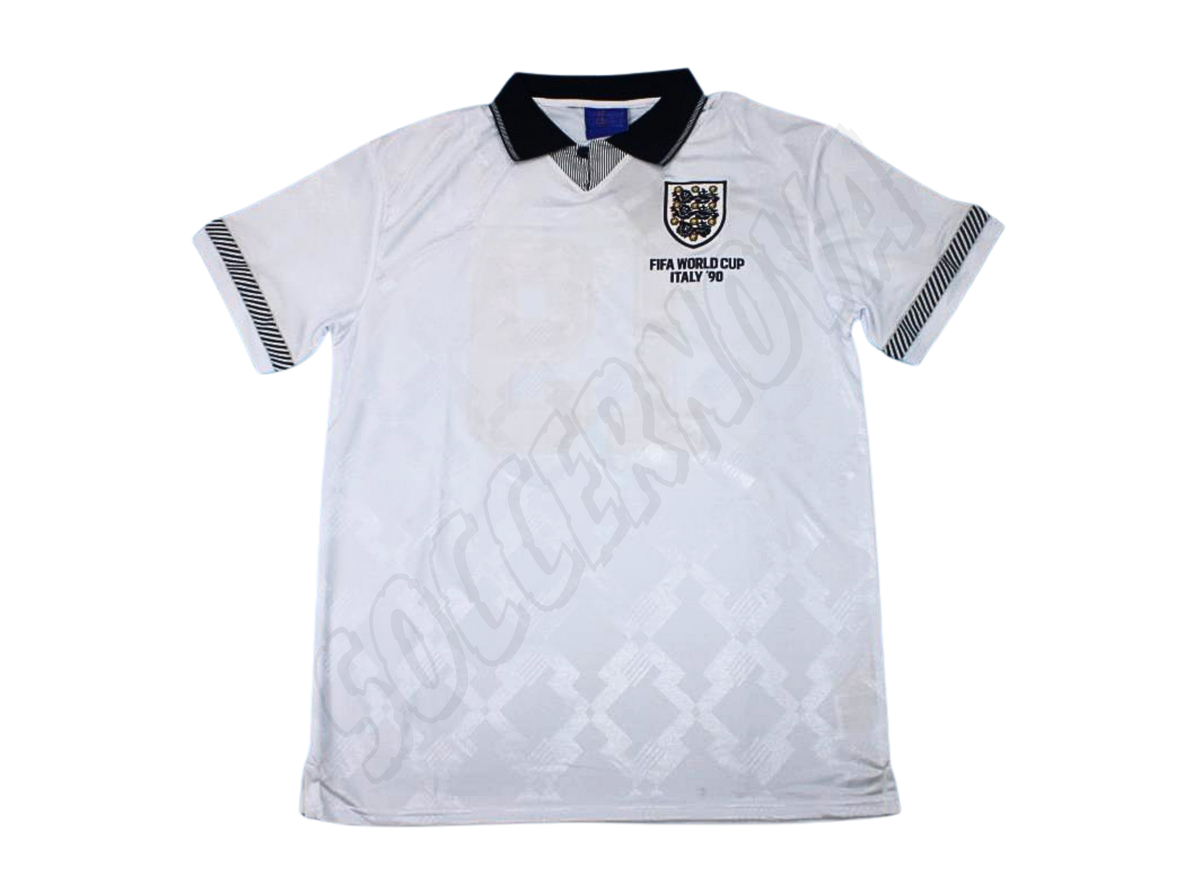 Camiseta de casa de Inglaterra Copa del Mundo 1990/92