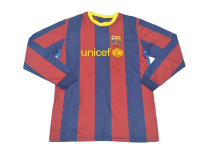 Barcelona 2010/11 Long Sleeves Home Shirt