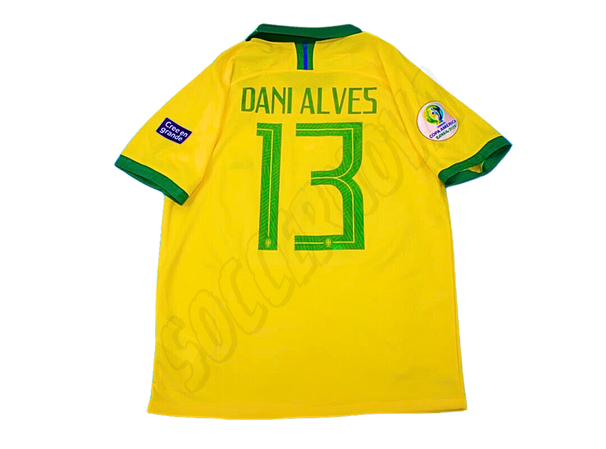 Maillot domicile finale Copa America Brésil 2019/20