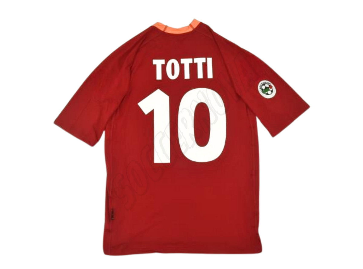 Camiseta de local de la AS Roma 2000/01
