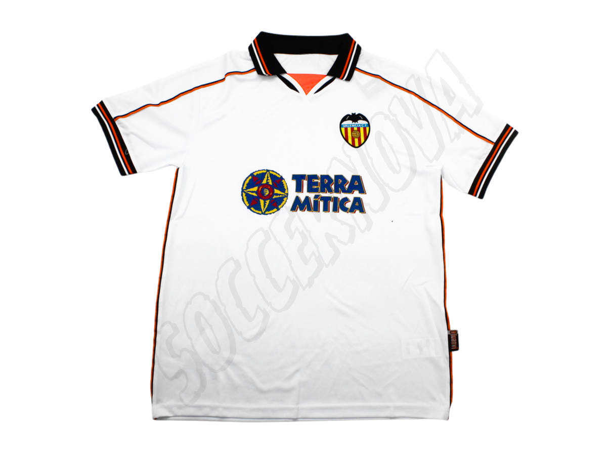 Camiseta de casa del Valencia 1999/00