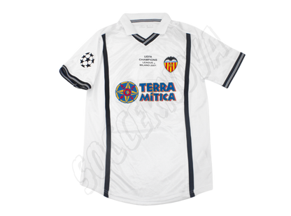 Camiseta de Local de la Final de la UCL 2000/01 del Valencia