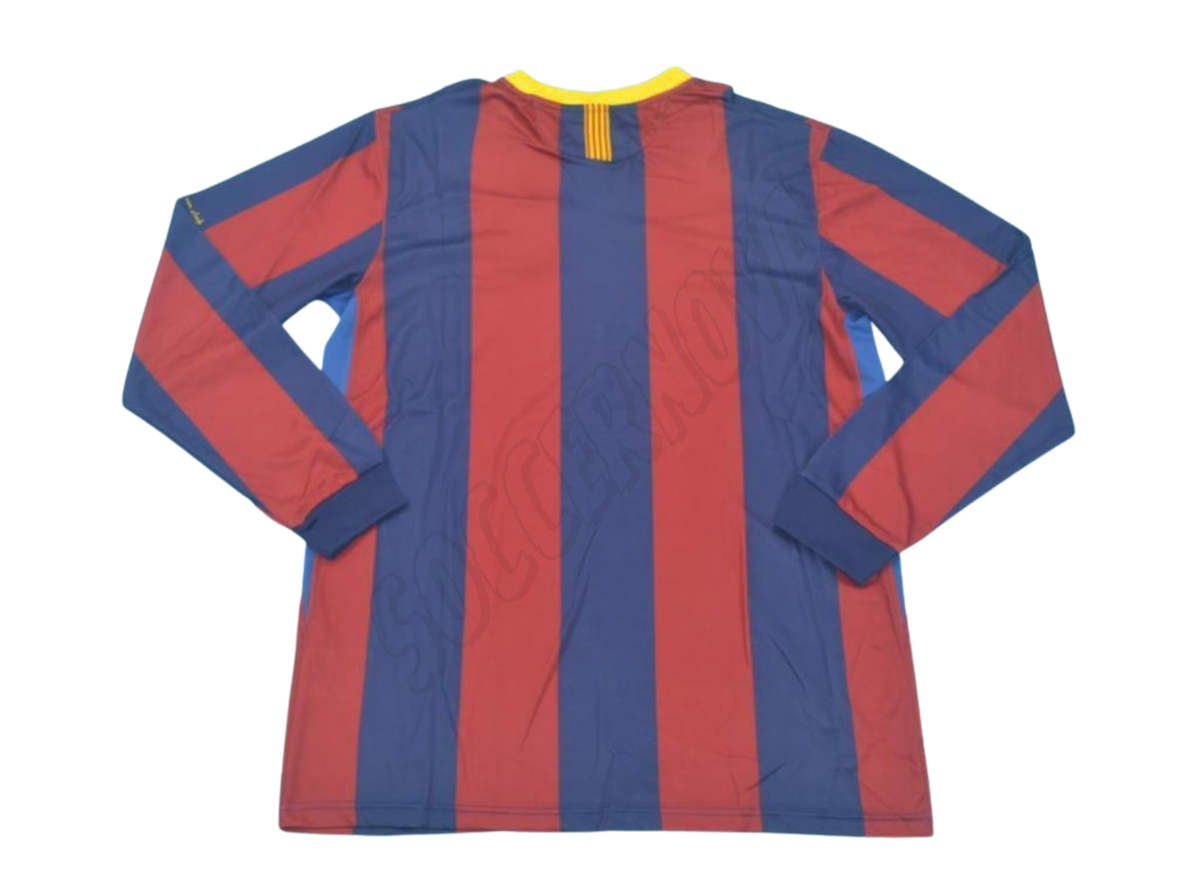 Barcelona 2010/11 Long Sleeves Home Shirt