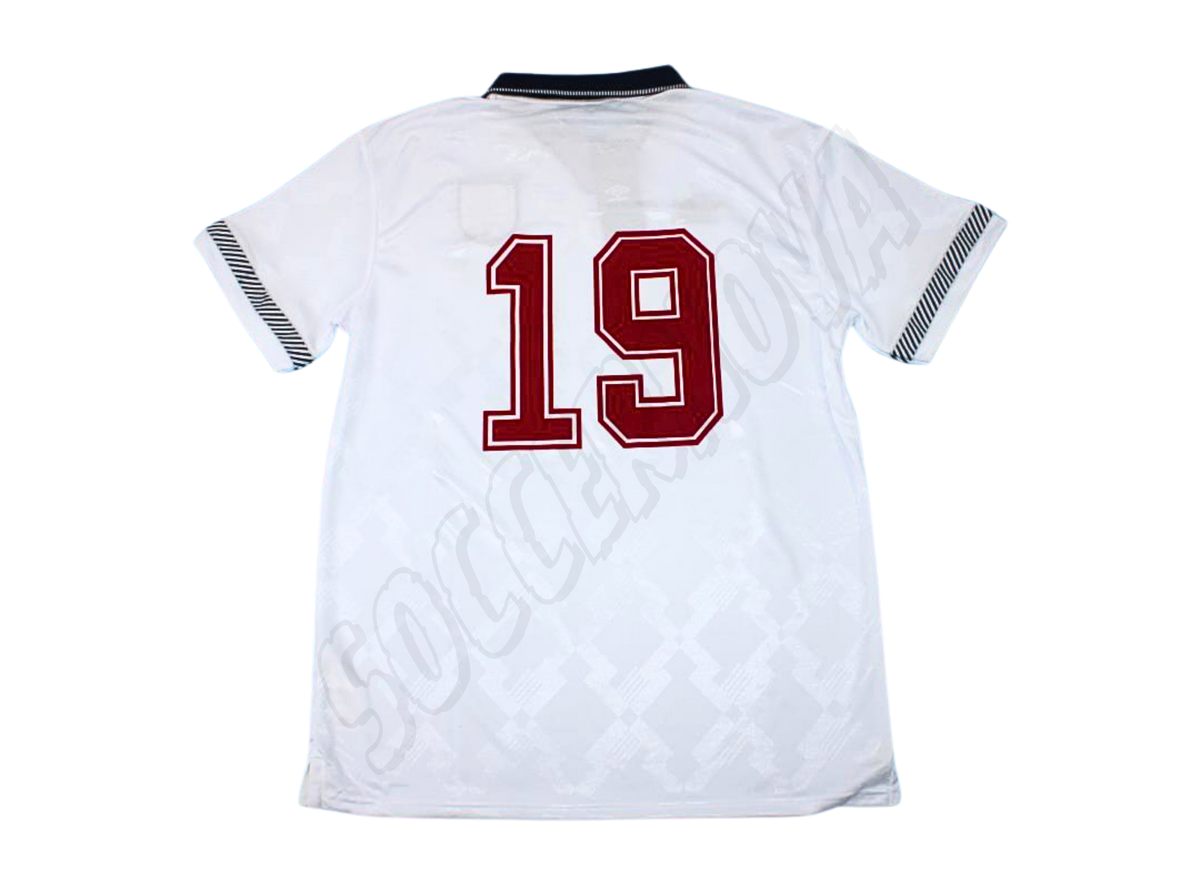 Camiseta de casa de Inglaterra Copa del Mundo 1990/92