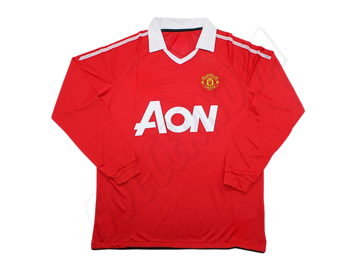 Camiseta de manga larga de local del Manchester United 2010/11
