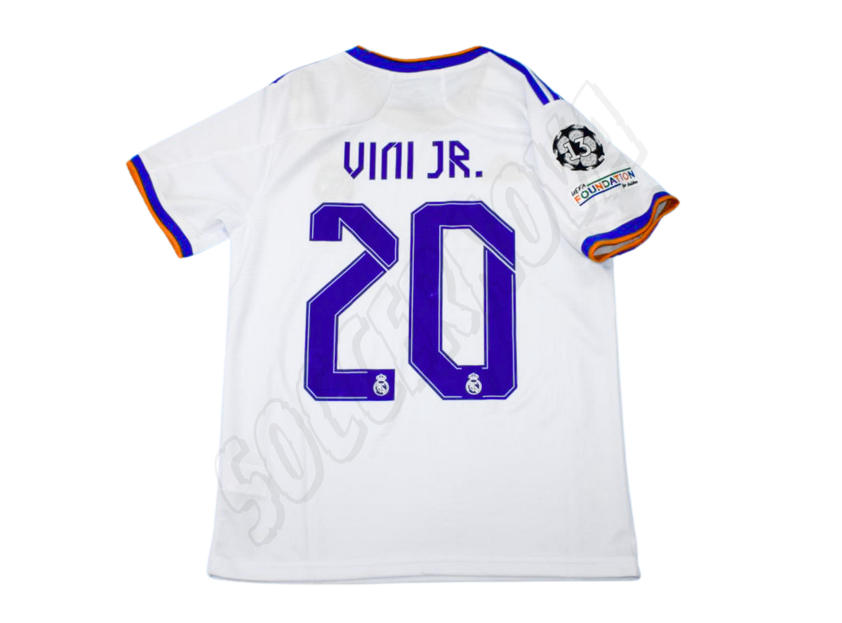Camiseta de casa del Real Madrid para la final de la Liga de Campeones 2021/22