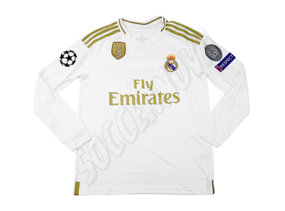 Camiseta de local de manga larga del Real Madrid 2019/20