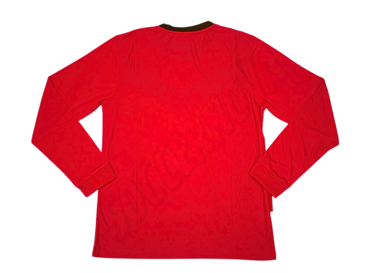 Manchester United 2009/10 Long Sleeves Home Shirt