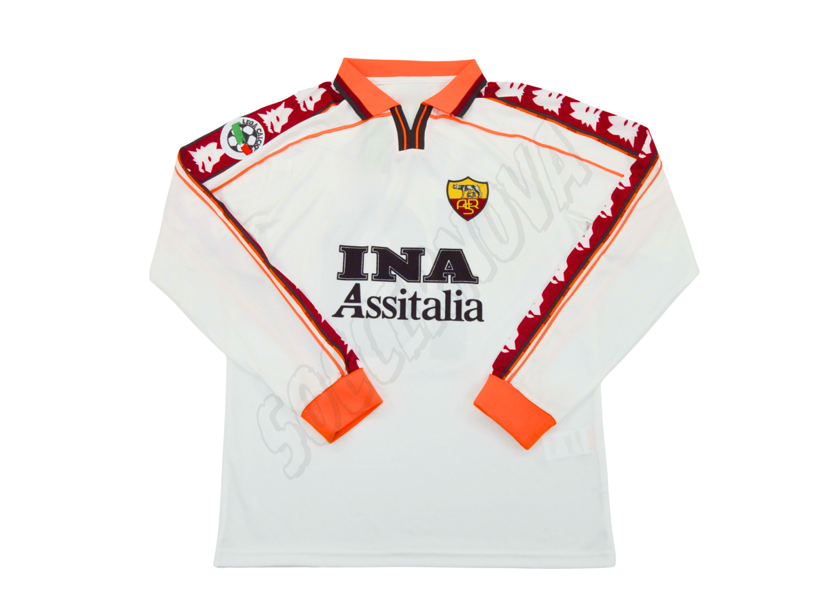 Maillot extérieur manches longues AS Roma 1998/99
