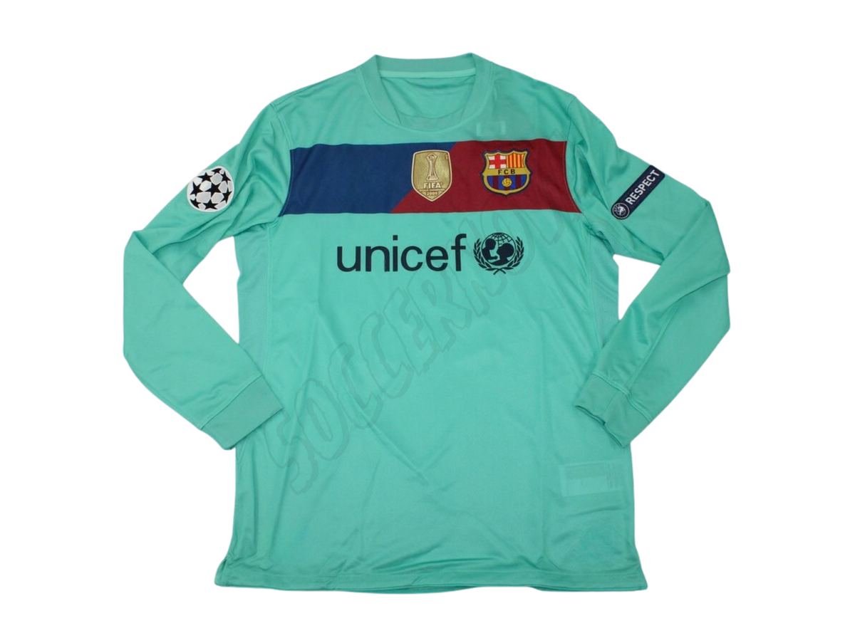 Maillot extérieur manches longues Barcelone 2010/11