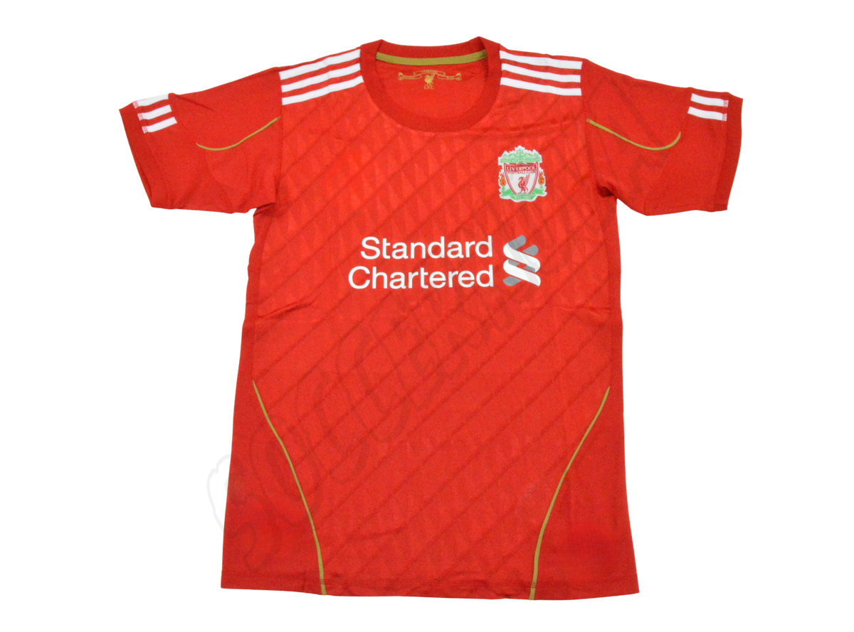 Camiseta local del Liverpool FC 2010/12