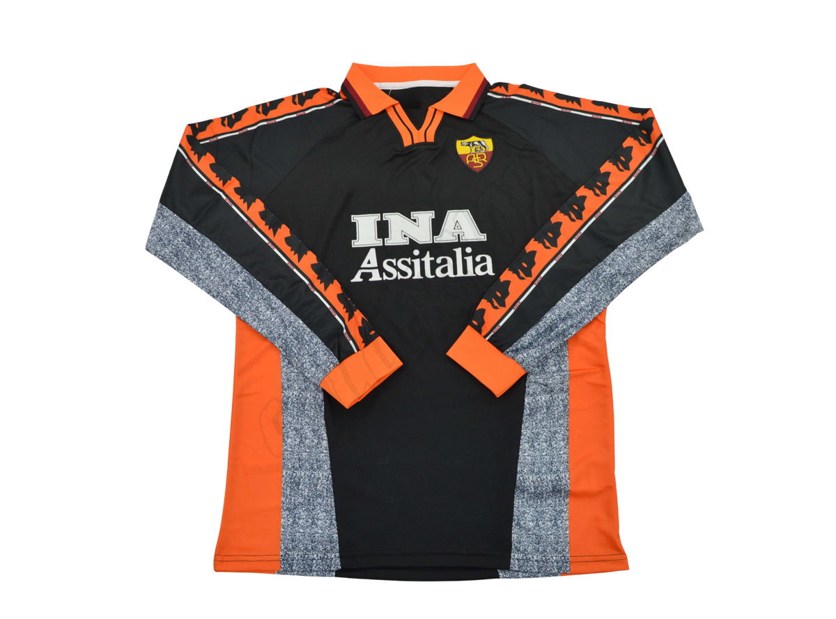 AS Roma 1998/99 Camiseta de Tercera Equipación Manga Larga