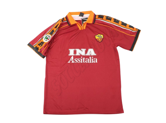 Maillot Domicile AS Roma 1998/99