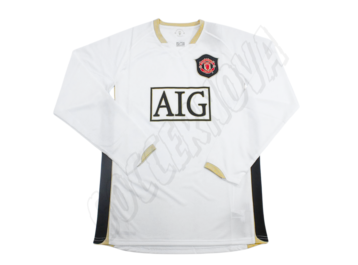 Camiseta de visitante de manga larga del Manchester United 2006/07